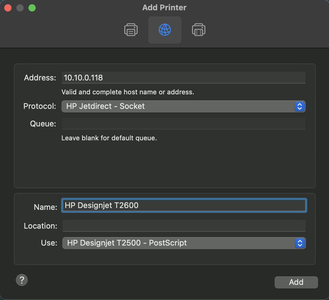 Setting up printer on computer intersect studio strategy design